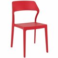 Siesta Snow Dining Chair Red, 2PK ISP092-RED